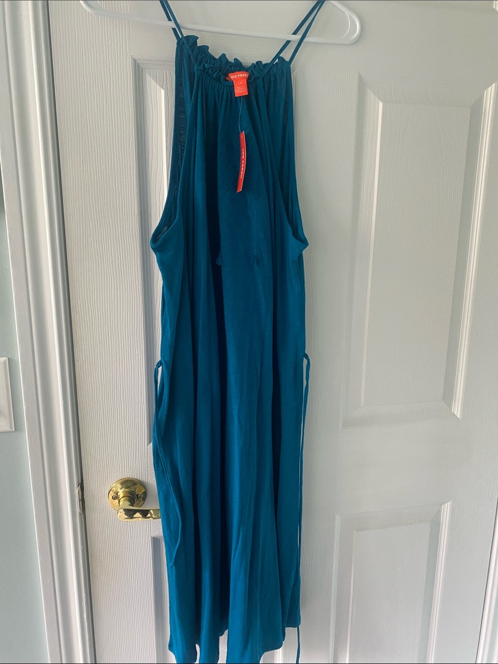 Teal summer dress